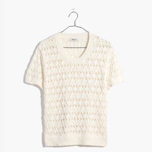 Madewell Cotton Carrington Sweater Tee | Size Small